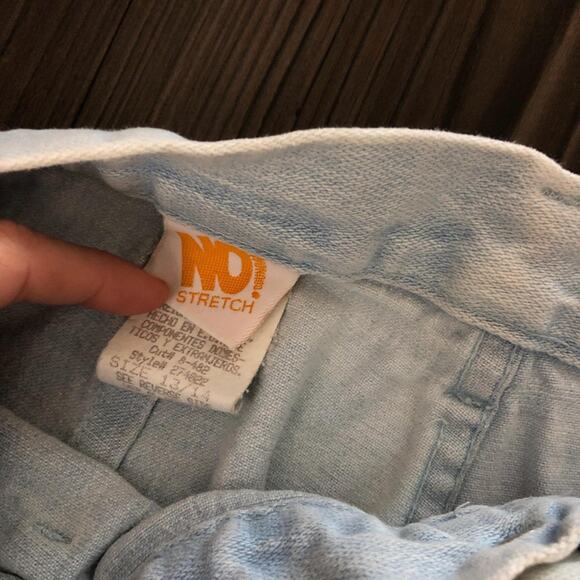 Women’s No! Light Wash Distressed Denim Jeans Size: 13/14 - Picture 5 of 5